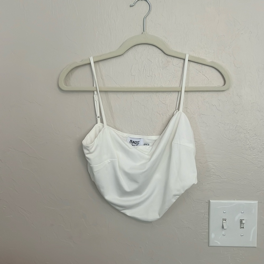 Princess poly crop top